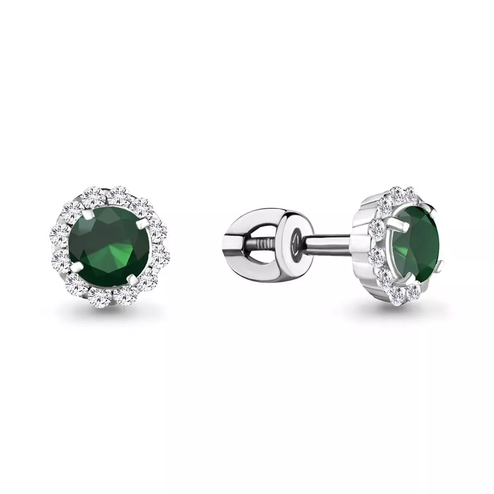 Серьги из серебра, артикул LV4408609А