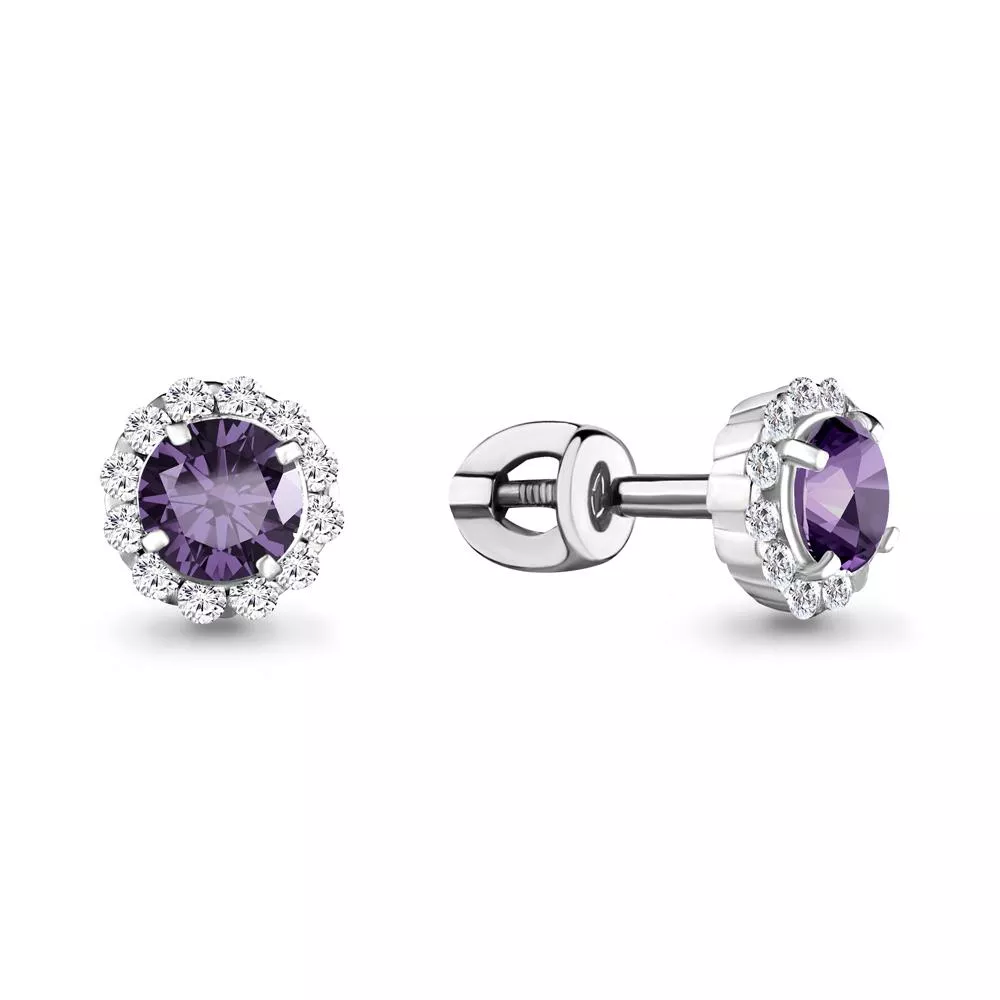 Серьги, артикул LV4408604А, серебро