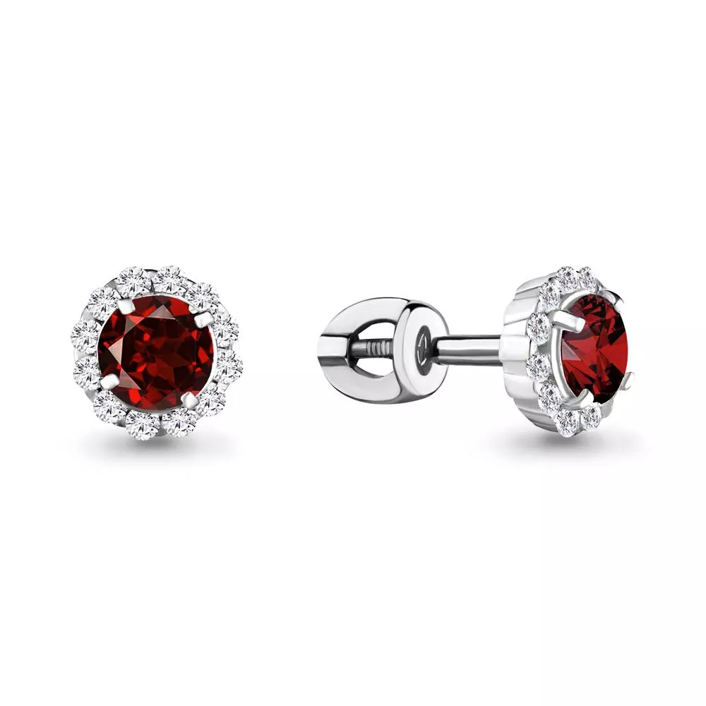 Серьги из серебра, артикул LV4408603А