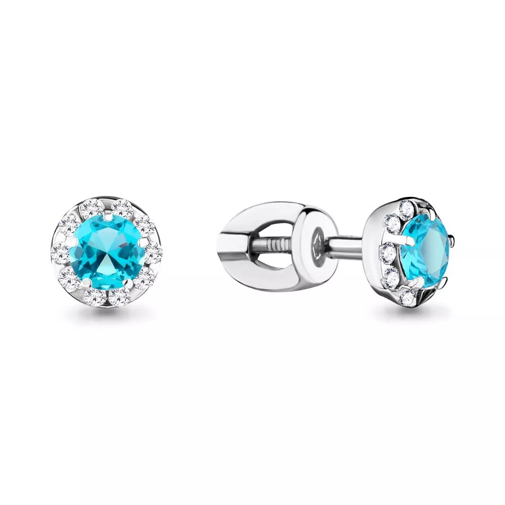 Серьги из серебра, артикул LV4408505А