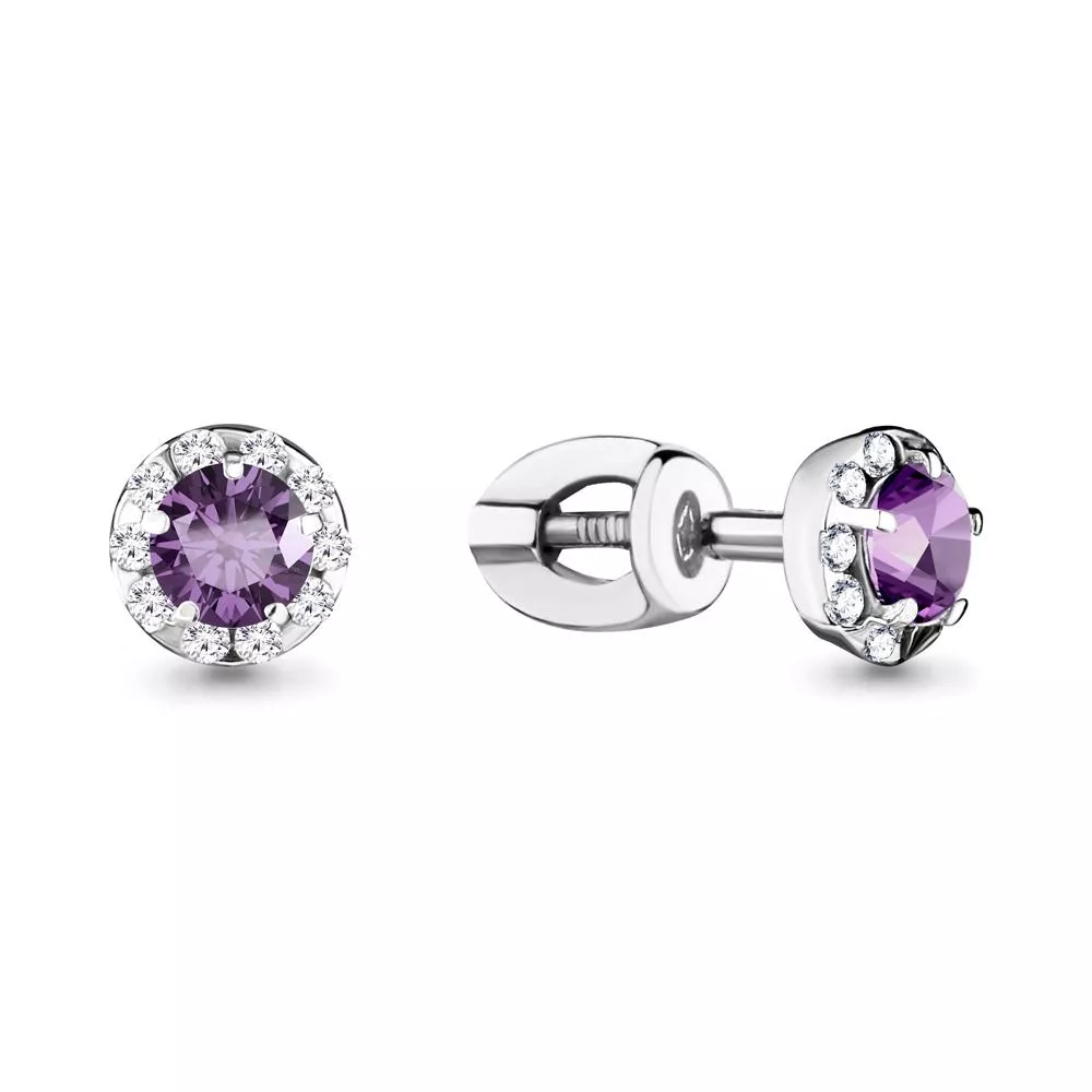 Серьги, серебро, артикул LV4408504А