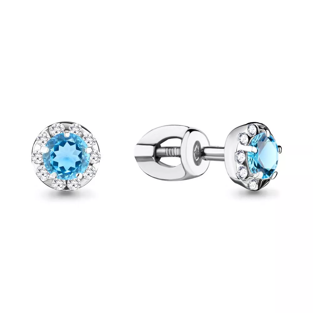 Серьги из серебра, артикул LV4408502А