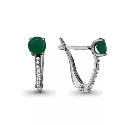 Серьги, артикул LV4406209А, серебро