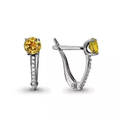 Серьги, артикул LV4406206А, серебро