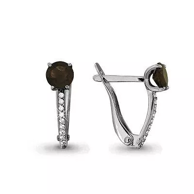 Серьги, артикул LV4406201А, серебро