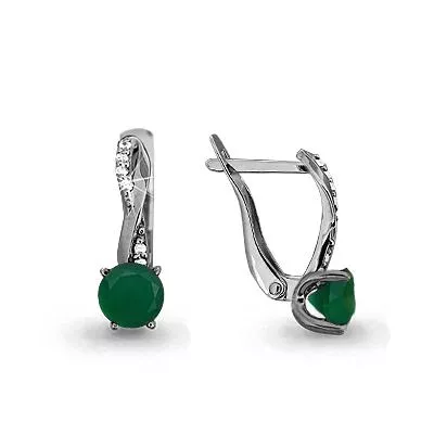 Серьги из серебра, артикул LV4406109А