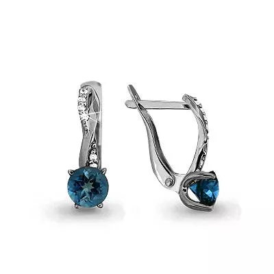 Серьги, артикул LV4406108А, серебро