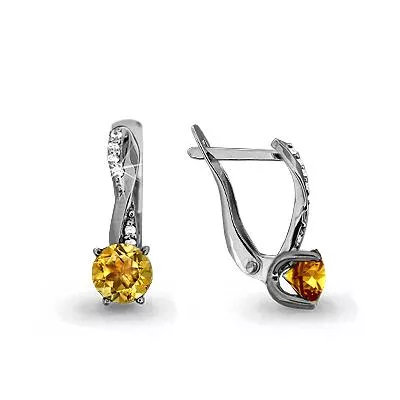 Серьги из серебра, артикул LV4406106А