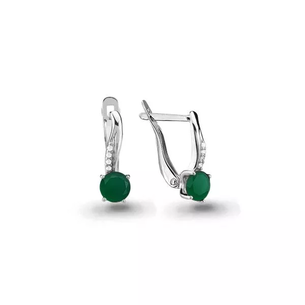 Серьги из серебра, артикул LV4406009А