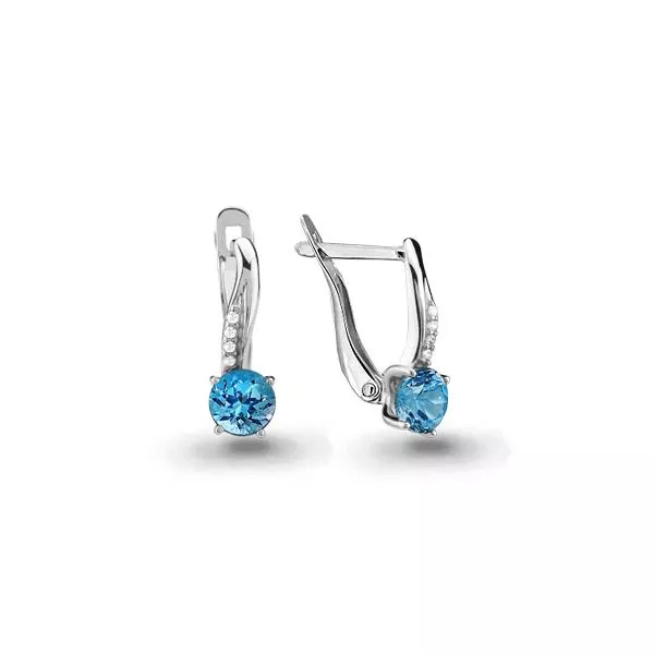 Серьги, артикул LV4406005А, серебро