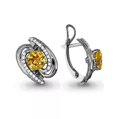 Серьги, серебро, артикул LV4405706А