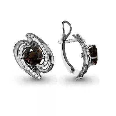 Серьги, серебро, артикул LV4405701А