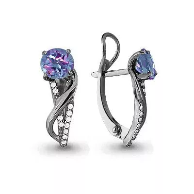 Серьги, артикул LV4405425А, серебро