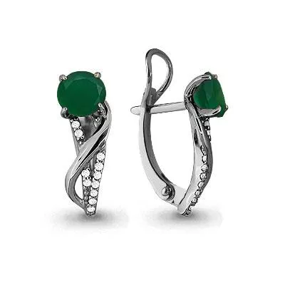 Серьги из серебра, артикул LV4405409А