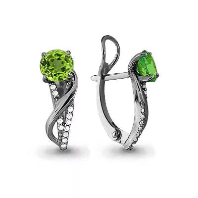 Серьги из серебра, артикул LV4405407А