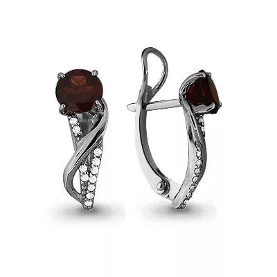 Серьги, артикул LV4405403А, серебро