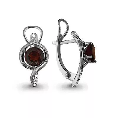 Серьги, артикул LV4405303А, серебро