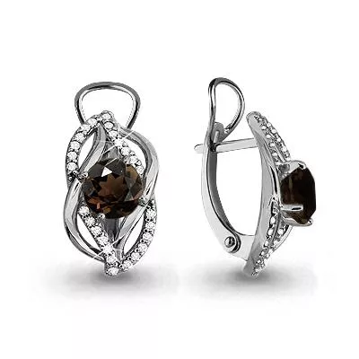 Серьги из серебра, артикул LV4405201А