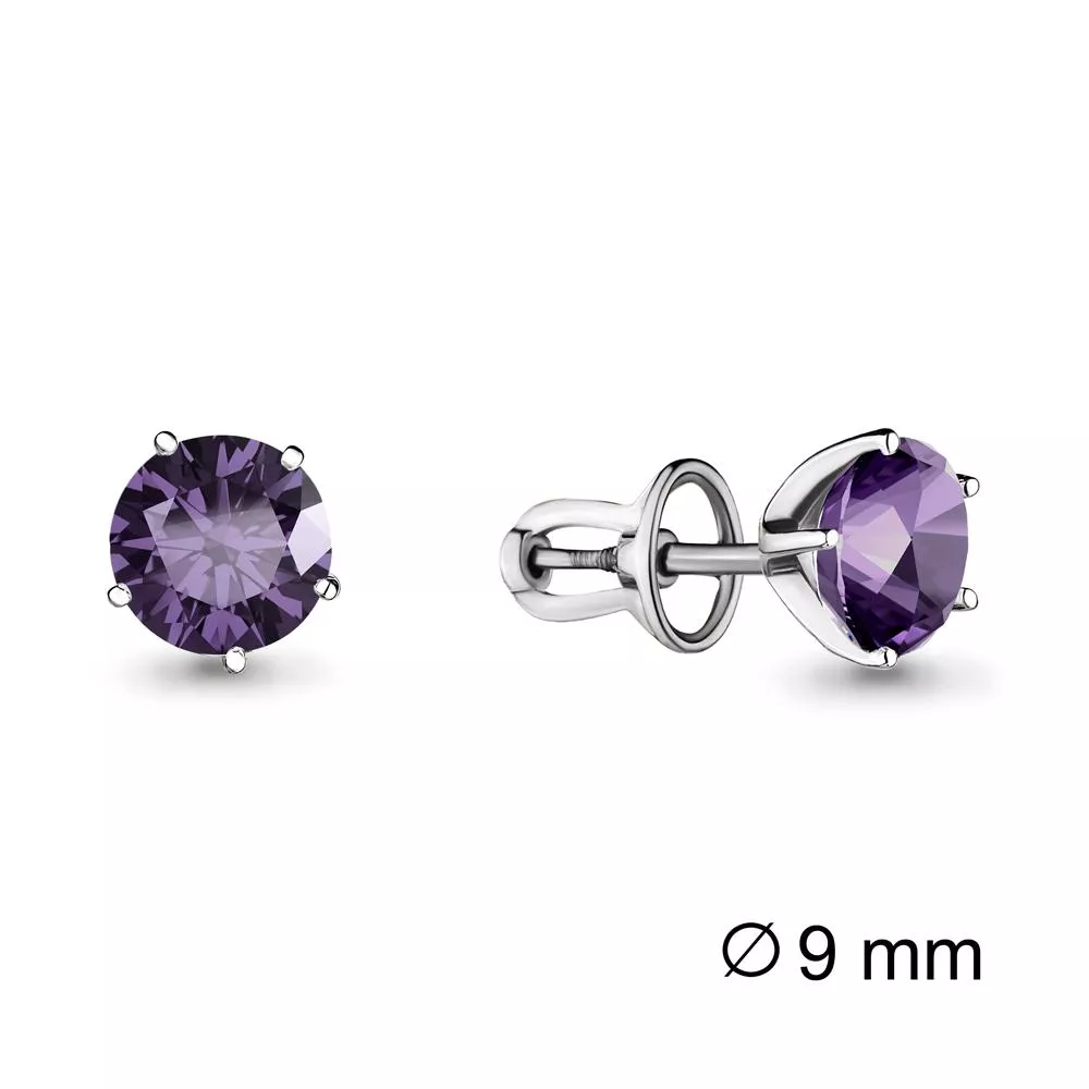 Серьги из серебра, артикул LV4404104