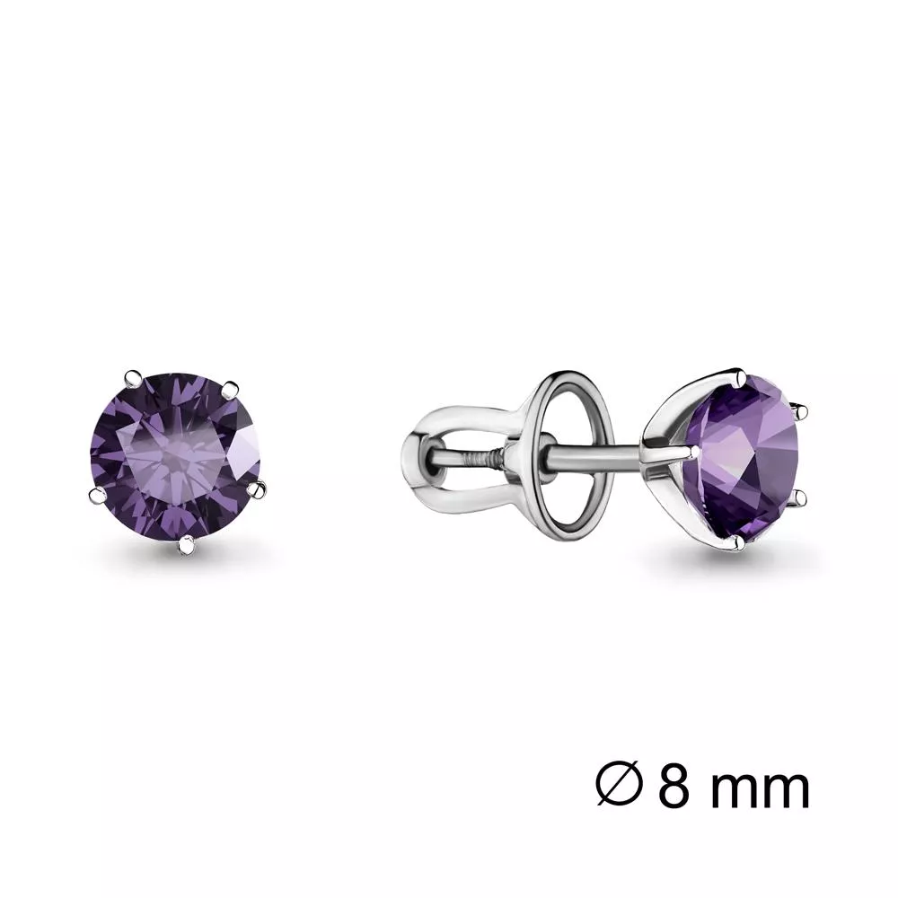 Серьги из серебра, артикул LV4404004