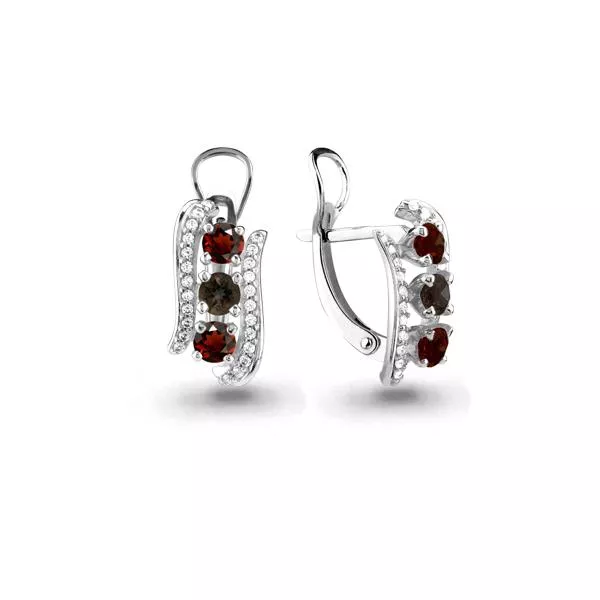 Серьги, серебро, артикул LV4403436А