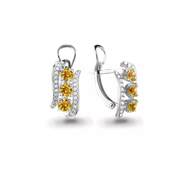 Серьги, серебро, артикул LV4403406А