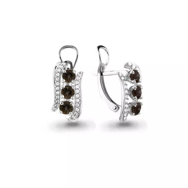 Серьги, артикул LV4403401А, серебро