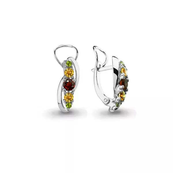 Серьги из серебра, артикул LV4403349