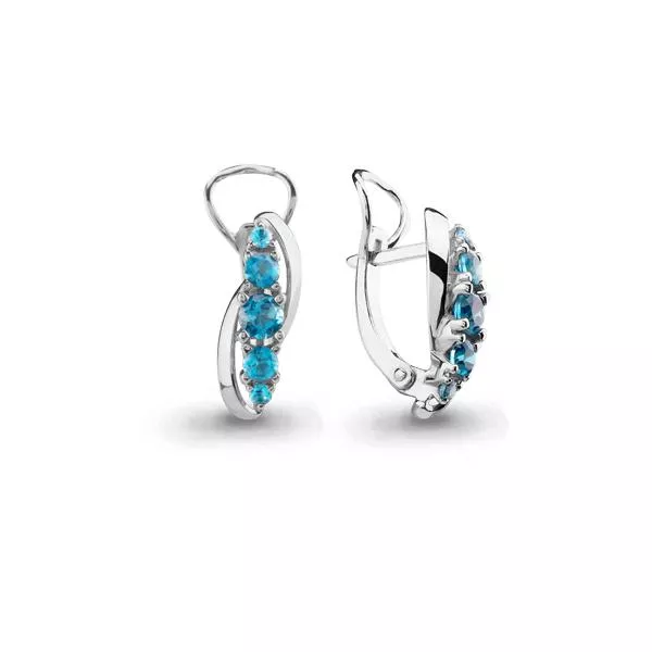 Серьги из серебра, артикул LV4403305