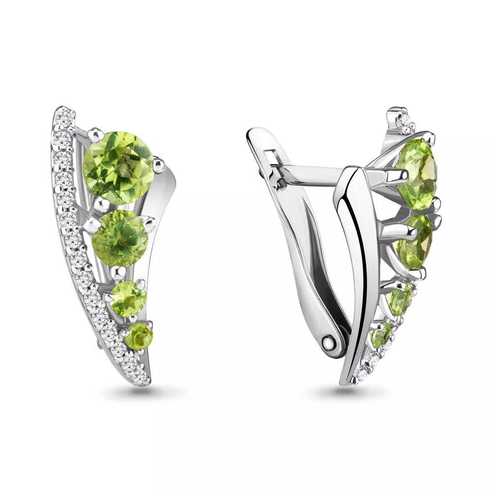 Серьги из серебра, артикул LV4403207А