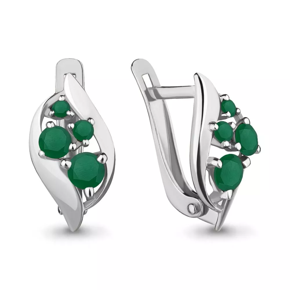 Серьги из серебра, артикул LV4402909