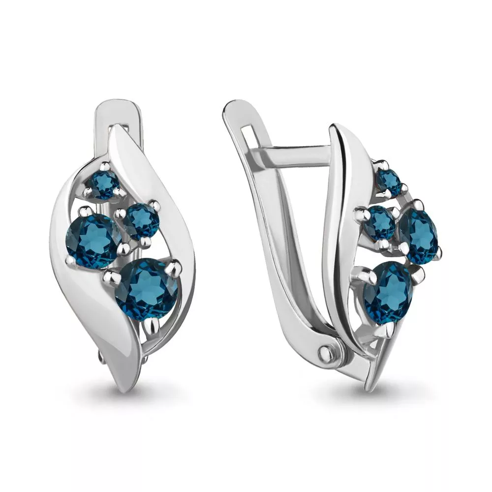 Серьги, серебро, артикул LV4402908