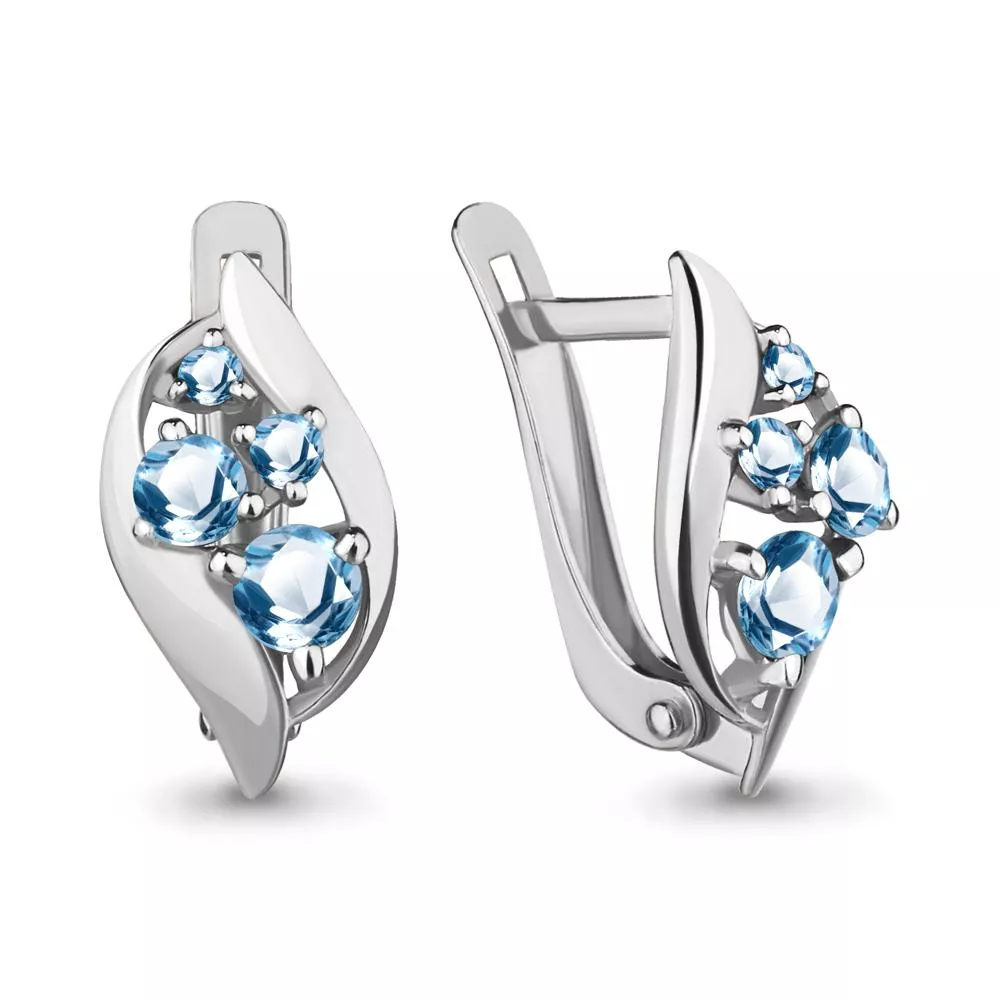 Серьги, серебро, артикул LV4402905