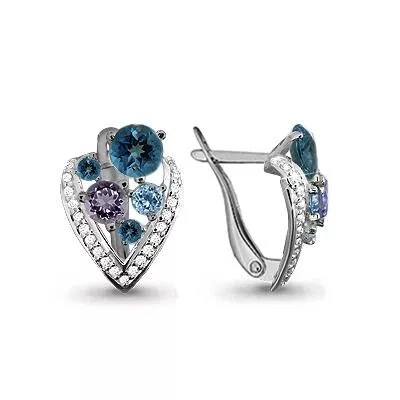 Серьги из серебра, артикул LV4402641А