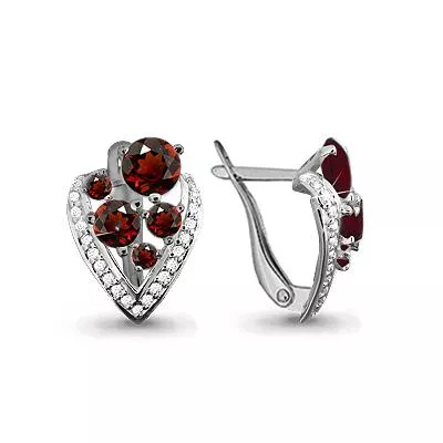 Серьги, артикул LV4402603А, серебро