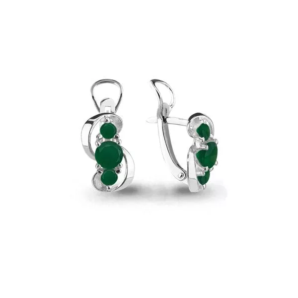 Серьги, серебро, артикул LV4402409