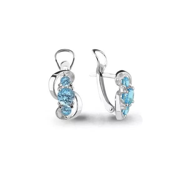 Серьги, серебро, артикул LV4402402