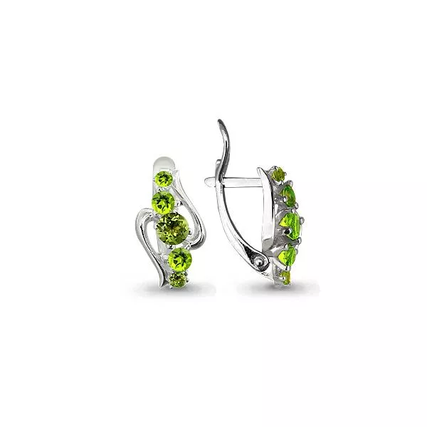 Серьги из серебра, артикул LV4401707