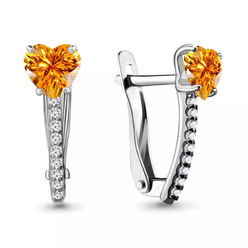 Серьги, серебро, артикул LV4401006А