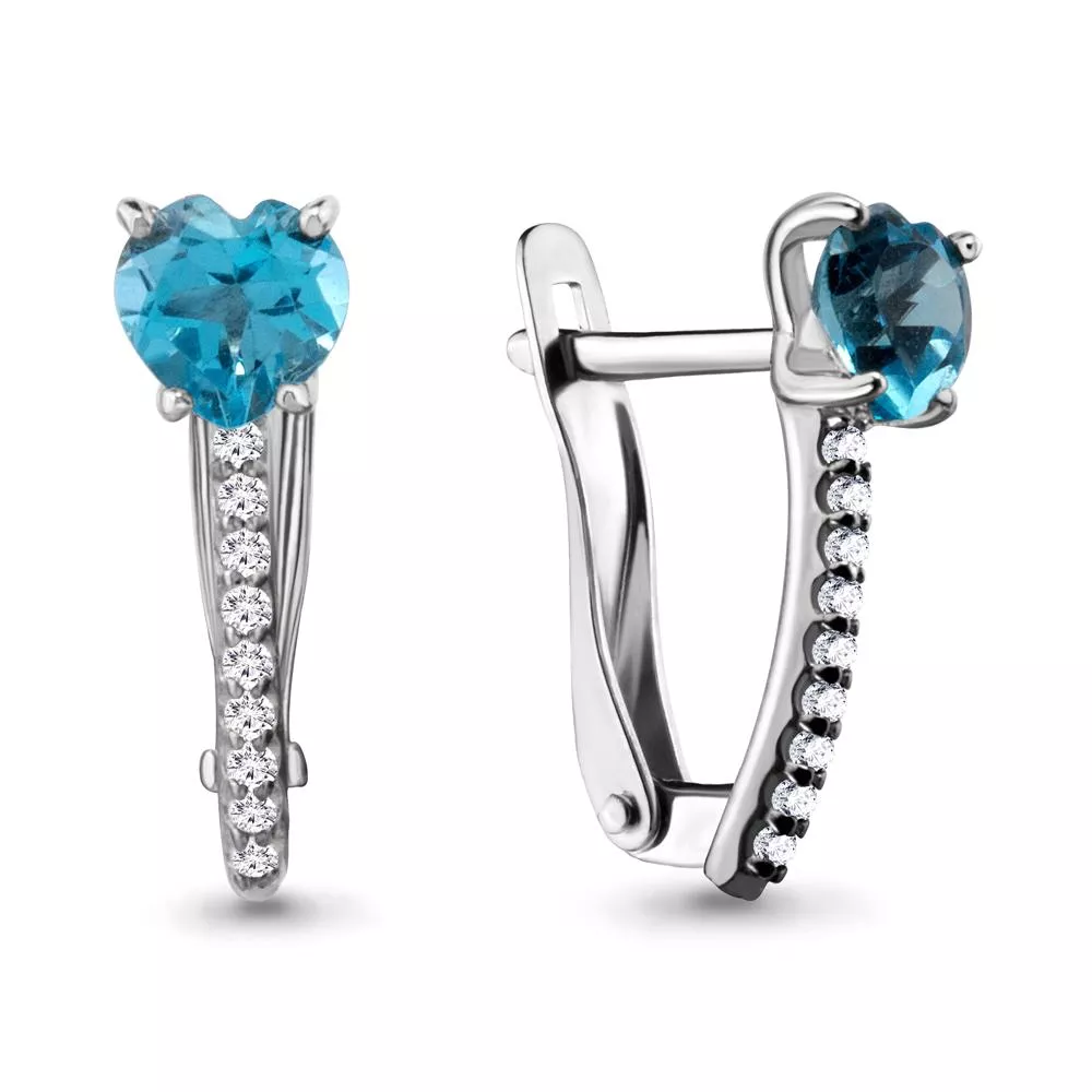 Серьги из серебра, артикул LV4401005А