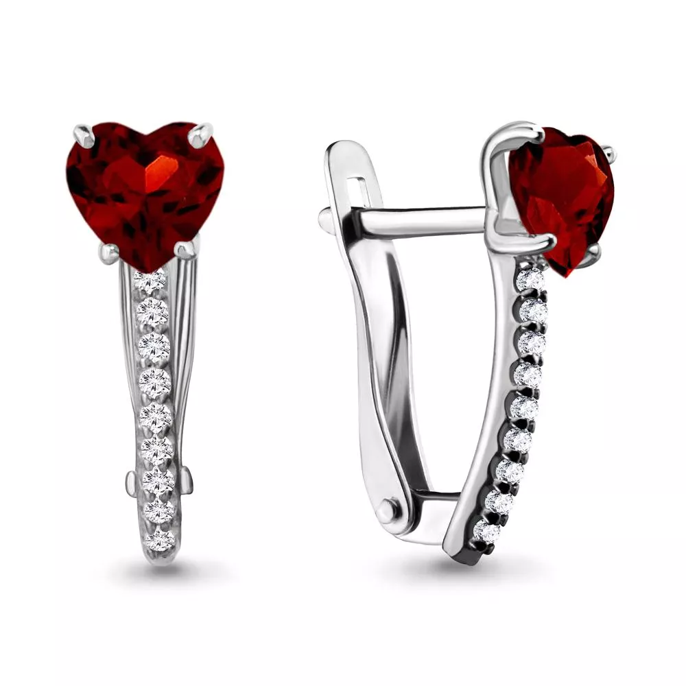 Серьги из серебра, артикул LV4401003А