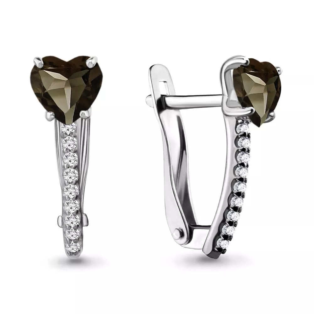 Серьги из серебра, артикул LV4401001А