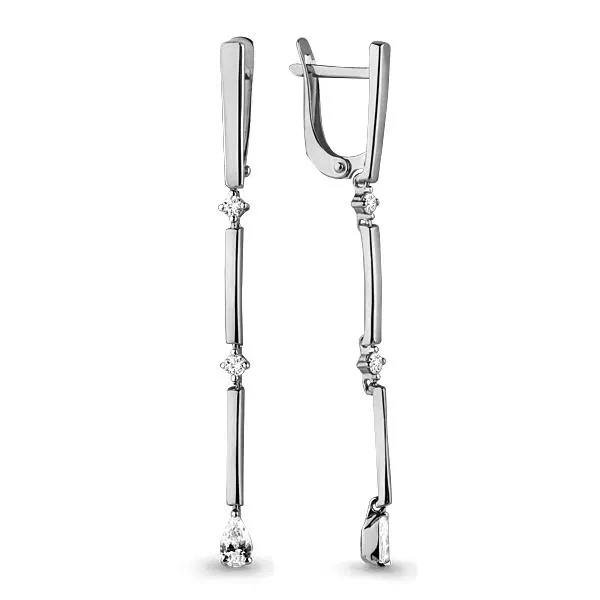 Серьги, артикул LV43884, серебро