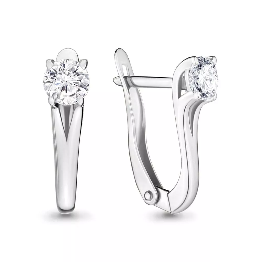 Серьги из серебра, артикул LV43624