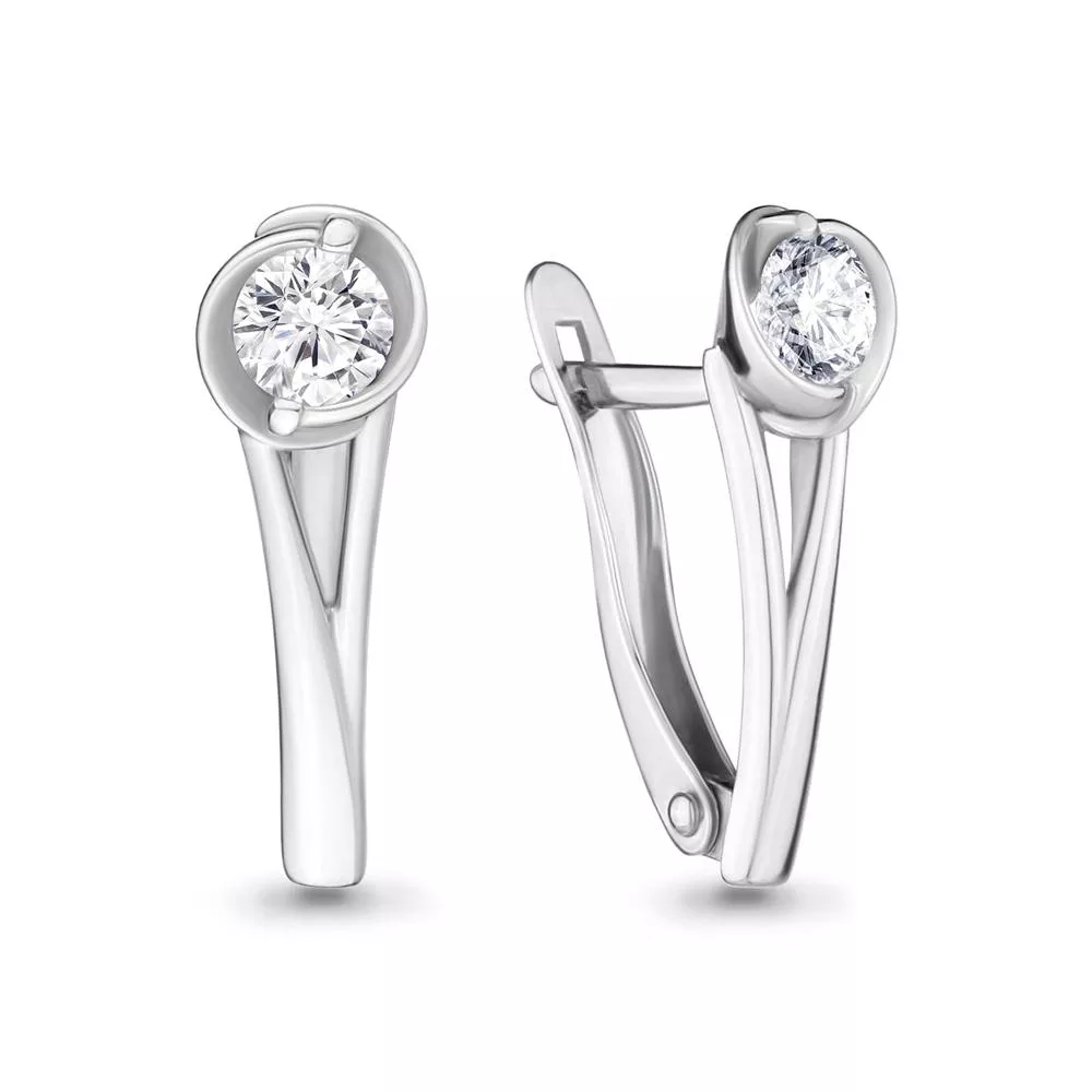 Серьги из серебра, артикул LV43622