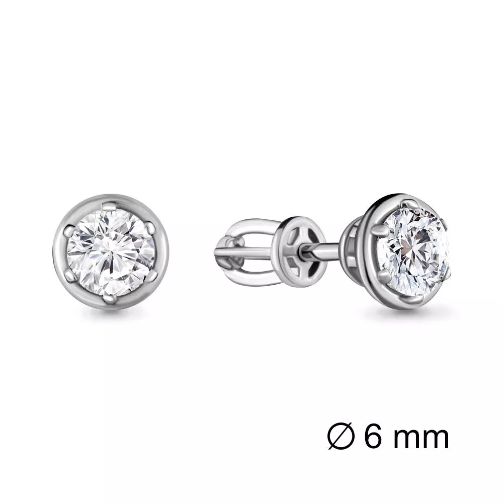 Серьги из серебра, артикул LV43573