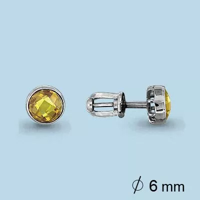 Серьги из серебра, артикул LV43561Т