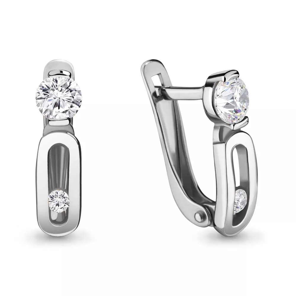 Серьги из серебра, артикул LV43437