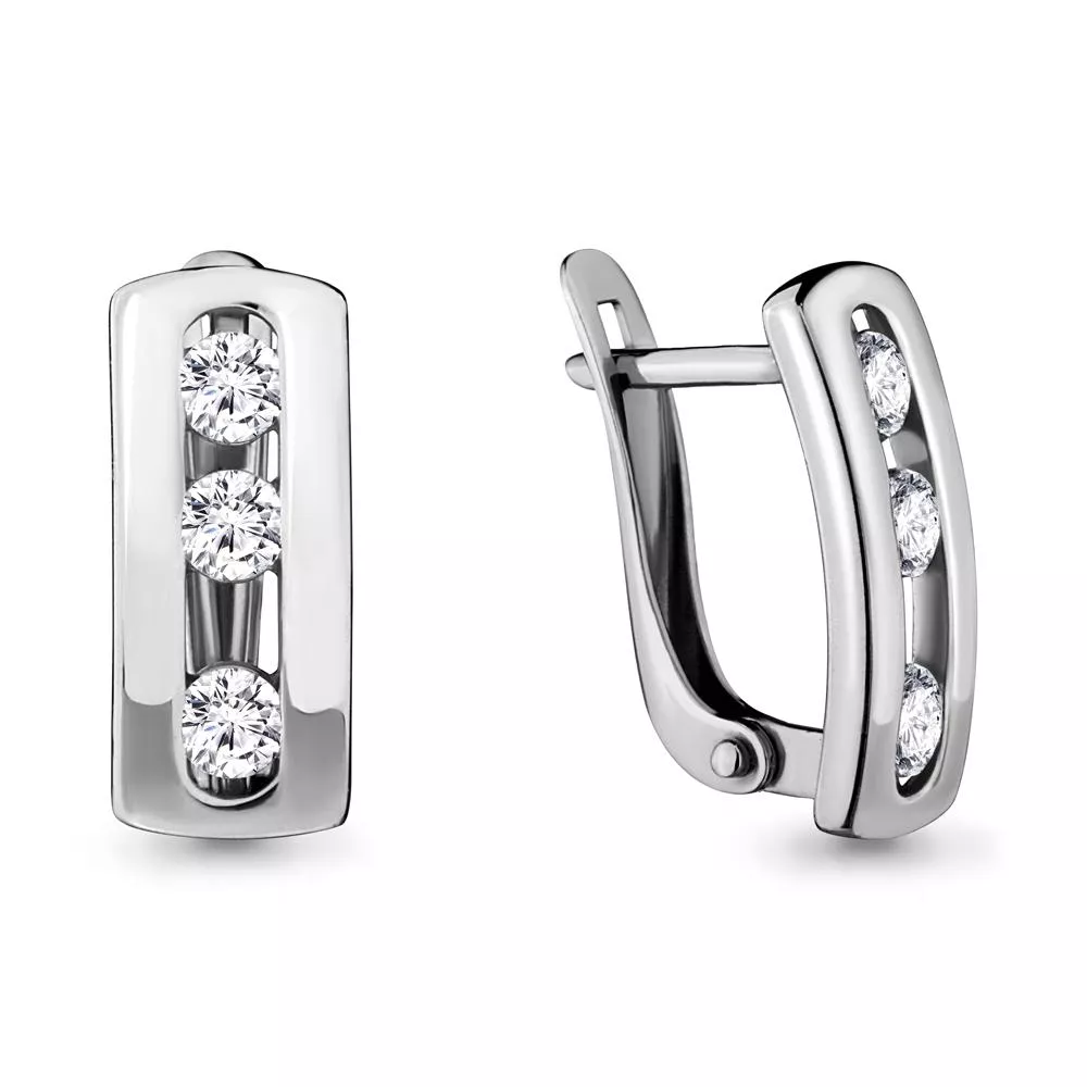 Серьги, артикул LV43436, серебро