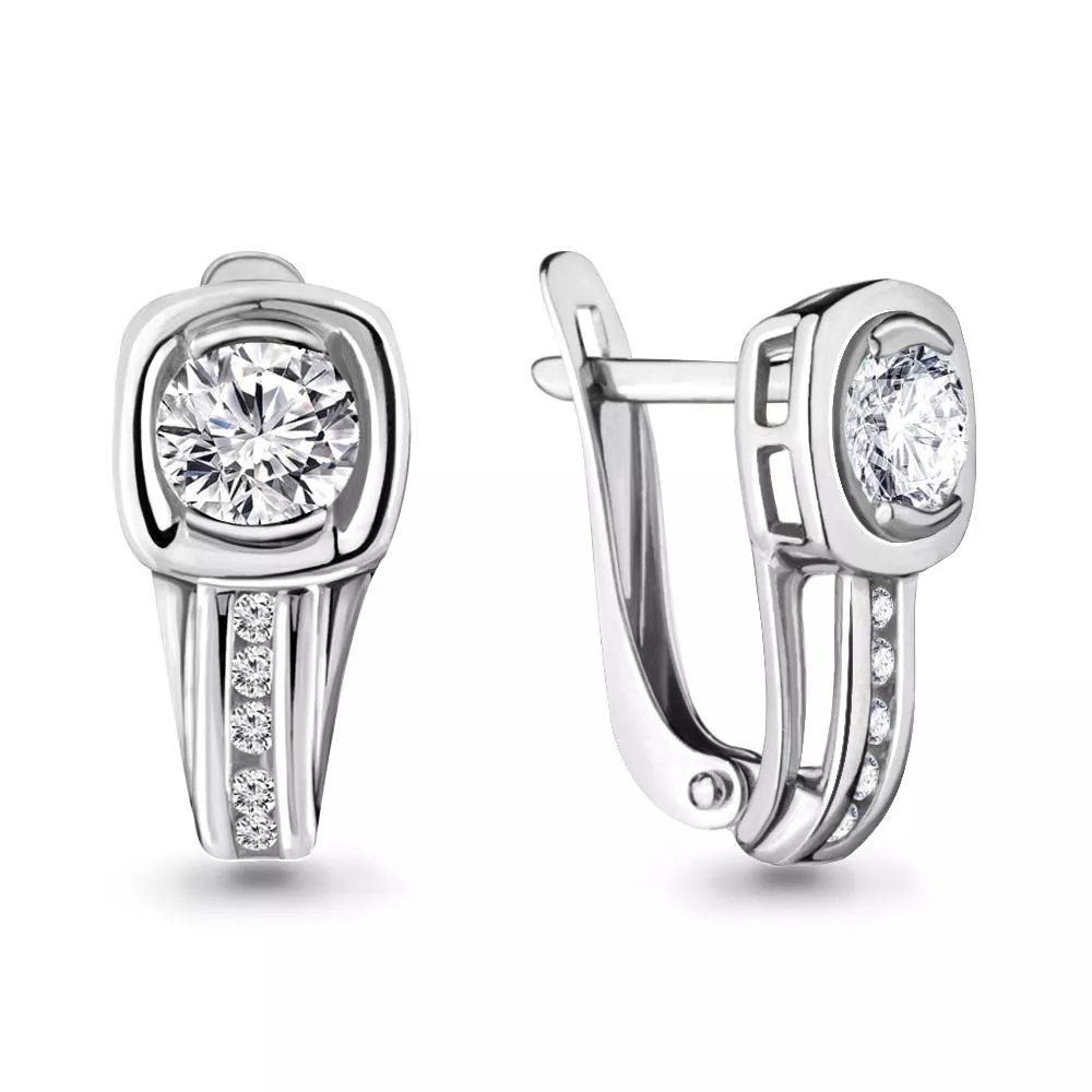 Серьги из серебра, артикул LV43425А